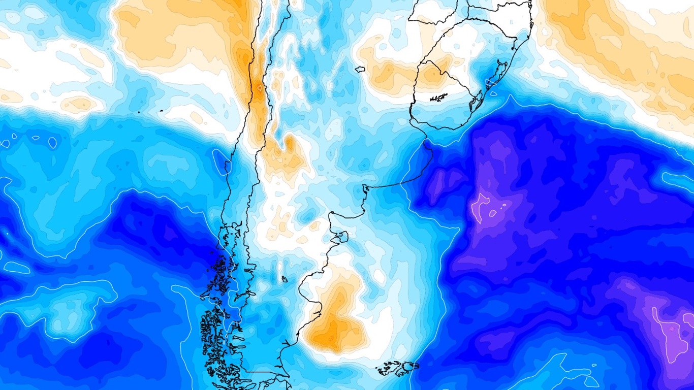 Massa de ar frio na costa traz mais nuvens e temperatura abaixo da média Massa de ar frio sobre o Atlântico induz aumento de nebulosidade em parte do Rio Grande do Sul e trouxe mínimas baixas no Sul