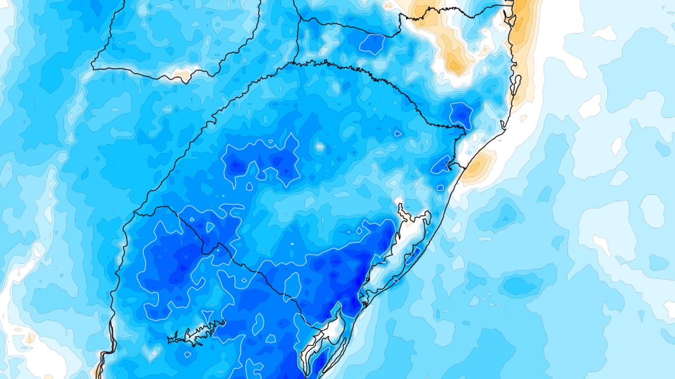 Massa de ar frio traz 2ºC em pleno fim de fevereiro no Sul do Brasil Massa de ar frio trouxe minimas baixas para a época do ano hoje cedo no Rio Grande do Sul e em Santa Catarina
