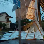 Fim de semana de reconstrução após estragos por tempestades severas