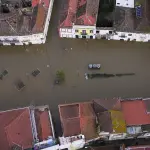 Tempestade Marta atinge Portugal e piorará desastre das cheias históricas