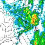 Sistema atípico no Atlântico aumenta risco de chuva intensa no Sudeste