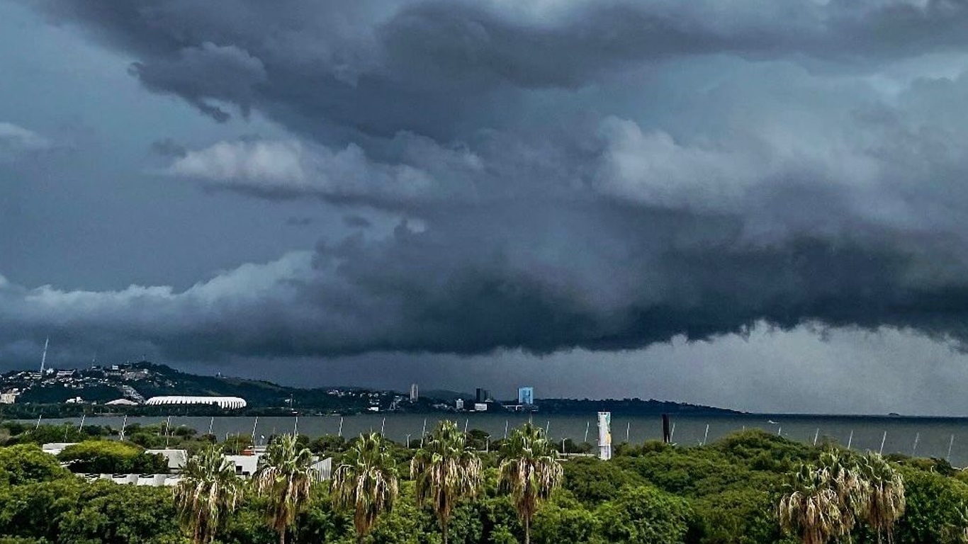 Chuva em Porto Alegre