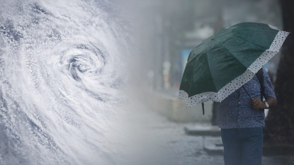 Março começa com ciclone atípico, alerta de chuva forte e frio fora de época