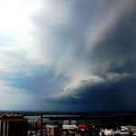 Calor extremo e virada do tempo com tempestades e estragos
