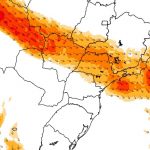 Rio atmosférico vai trazer excesso de chuva no Sudeste do Brasil