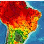 Previsão do tempo: tendência de chuva para dez dias no Brasil