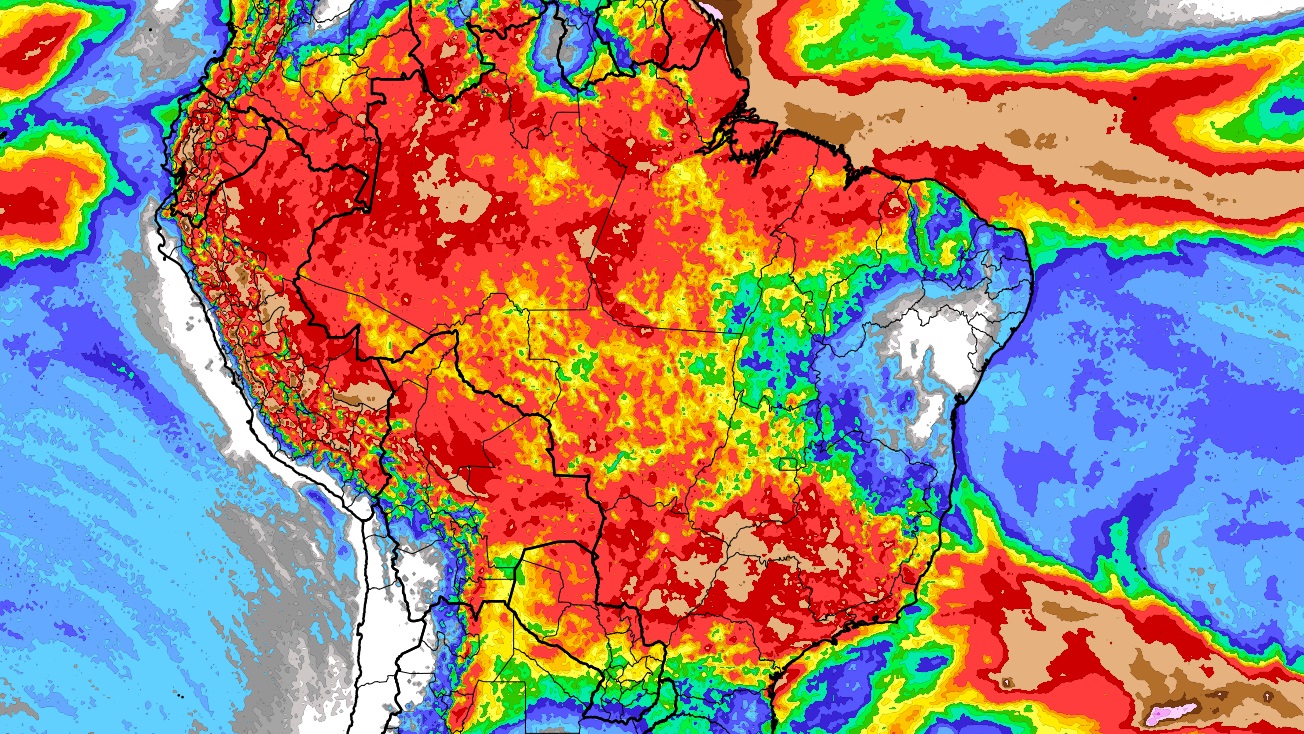 Veja onde mais vai ter chuva no Brasil nesta semana Confira a previsão da MetSul com mapa sobre a chuva no Brasil nesta semana e saiba onde mais deve chover no país