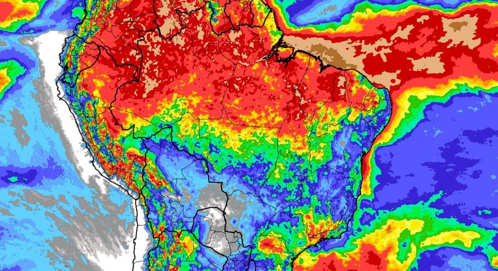 Veja onde mais vai ter chuva no Brasil nesta semana