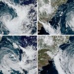 Ciclone de comportamento incomum completa cinco dias na costa brasileira