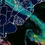 Ciclone se afasta e frente fria mantém a instabilidade com chuva