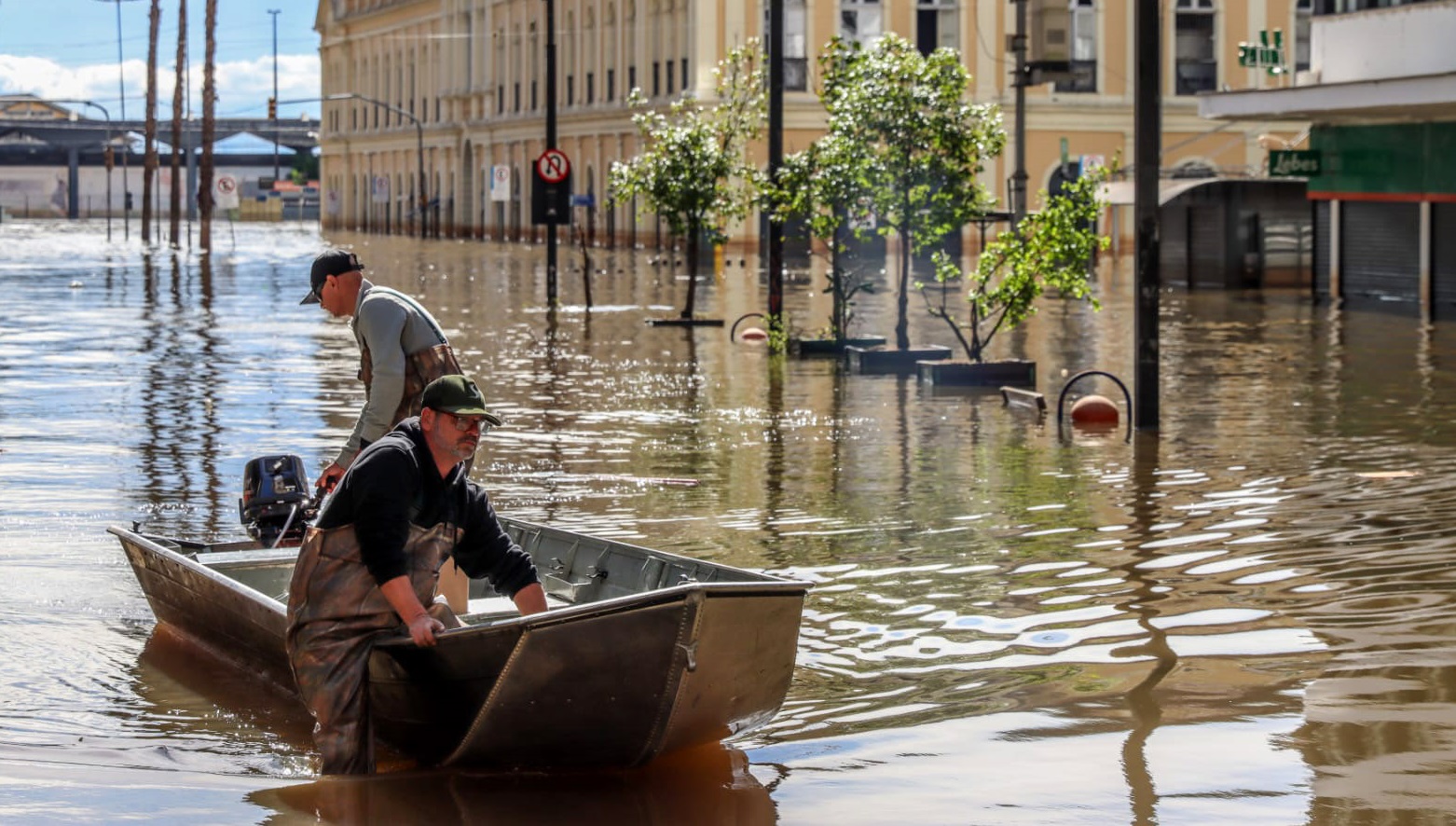 Enchente de maio de 2024 no Centro de Porto Alegre