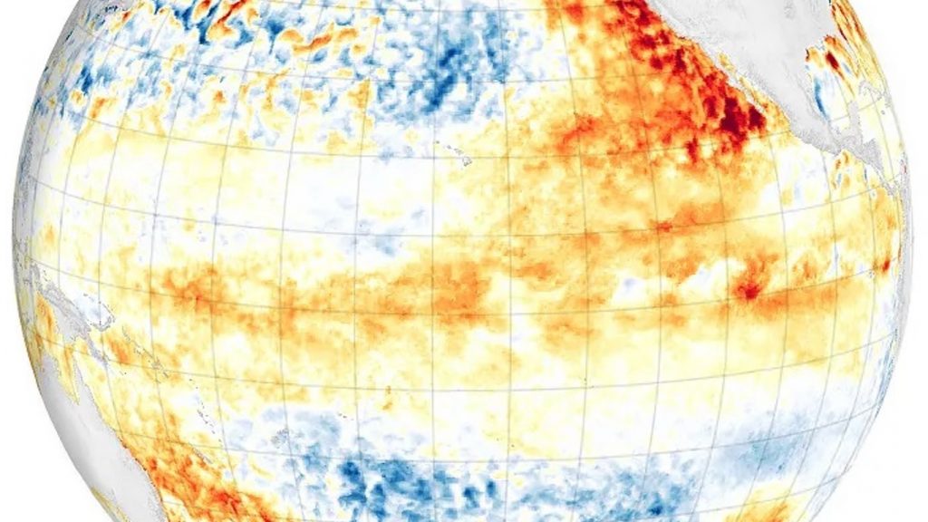 Rumo ao El Niño: Pacífico Central já apresenta anomalias positivas