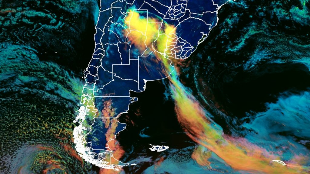 Frente fria avança pela Argentina; veja os efeitos no Sul do Brasil