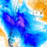 Primeira massa de ar frio do outono na América do Sul avança e traz neve