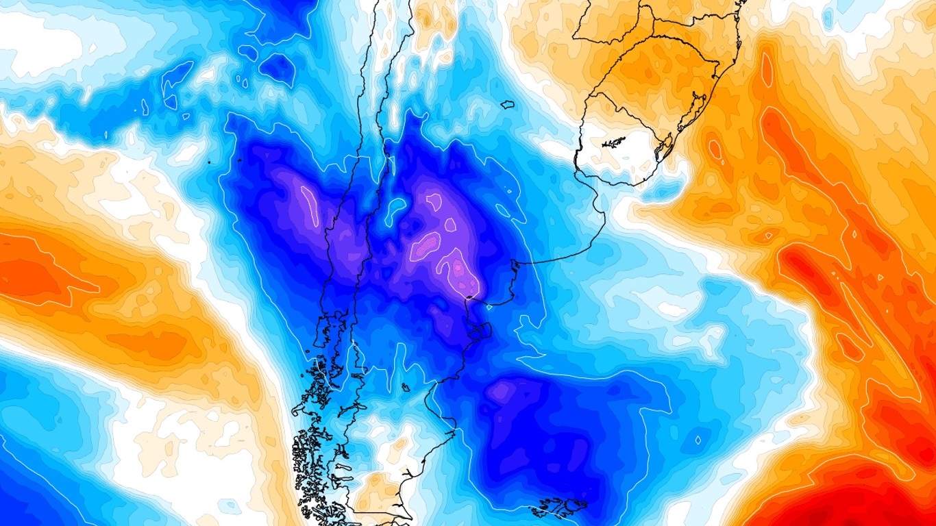 Primeira massa de ar frio do outono na América do Sul avança e traz neve Primeira massa de ar frio da América do Sul neste outono atua na Argentina e no Chile com neve na Cordilheira dos Andes