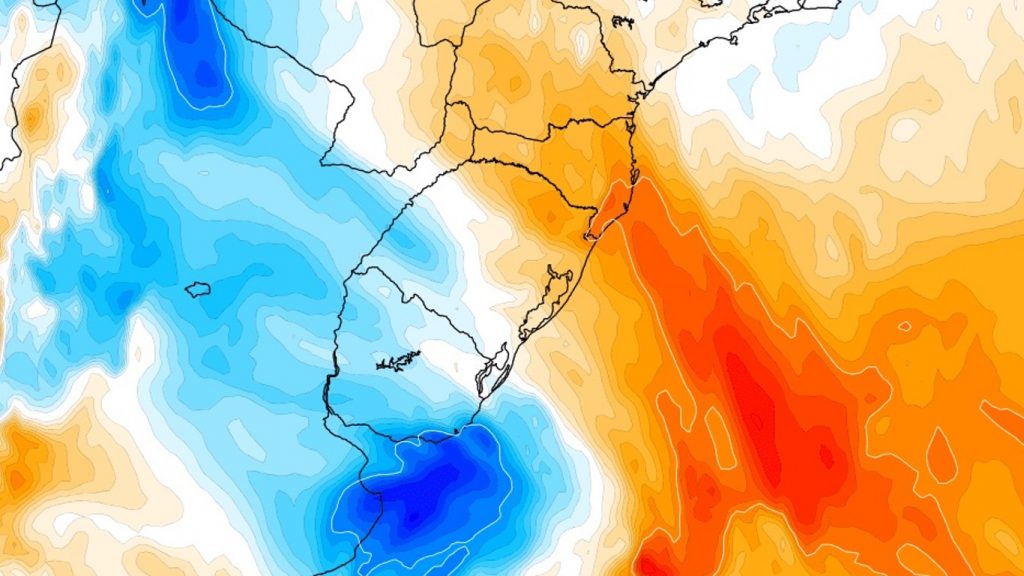 Massa de ar frio traz primeiras temperaturas baixas do outono no Sul do Brasil