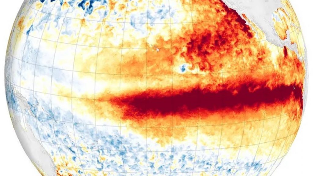NOAA: probabilidade de El Niño no Oceano Pacífico disparara e passa de 80%
