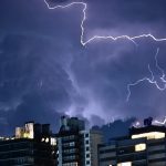 Tempo muda com chuva e temporais após calor de quase 40ºC