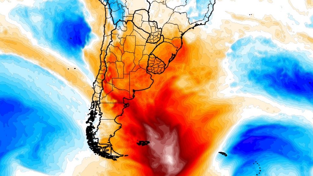 Massa de ar quente do Brasil até a Antártida provoca fenômeno raro