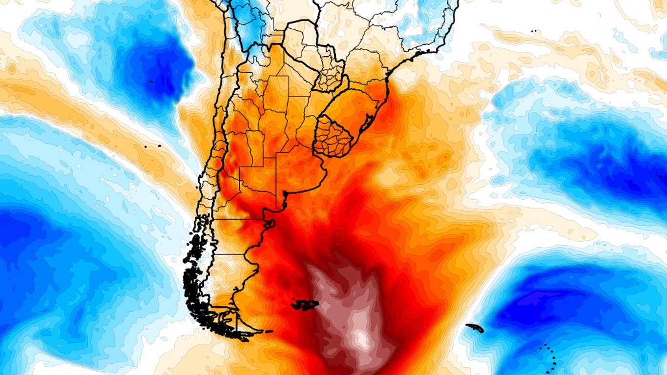 Massa de ar quente do Brasil até a Antártida provoca fenômeno raro Massa de ar quente que se estende do Brasil até o extremo Sul do continente causa raios em locais perto da Antártida