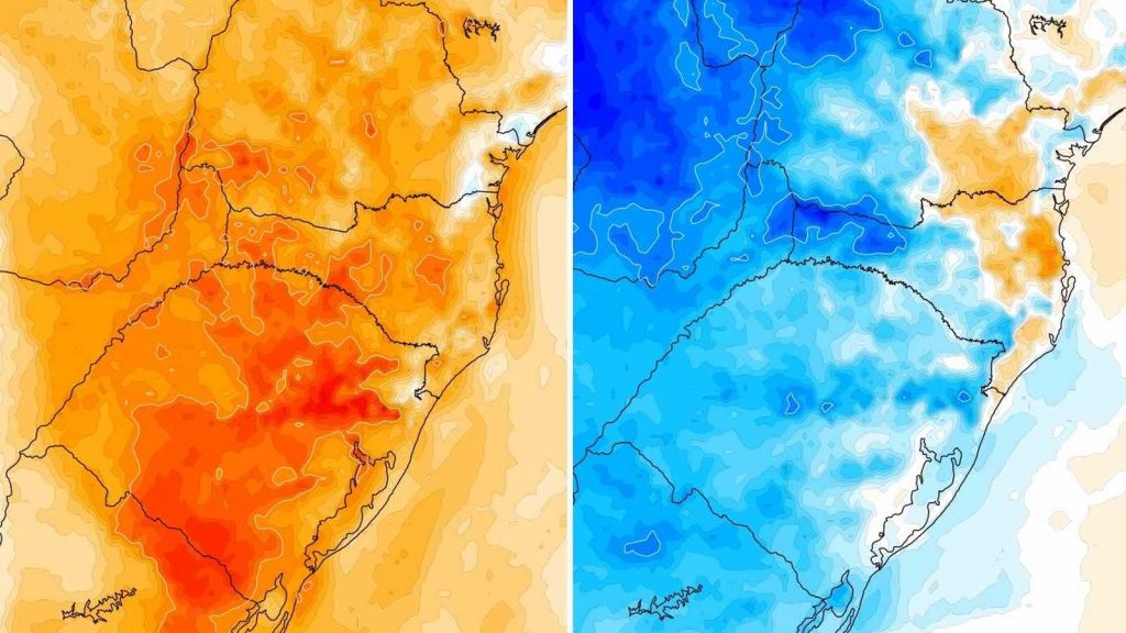 Prepare-se para uma montanha-russa da temperatura nos próximos dias