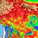 Previsão do tempo: tendência de chuva para dez dias no Brasil