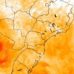 Ar quente cobre todo Centro-Sul do país com 35ºC ou mais em seis estados