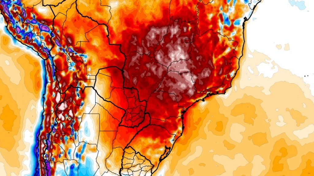 Calor muito fora do normal atingirá o Brasil e afetará vários estados