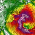 Ciclone intenso vai provocar vento de 100 km/h e trazer a massa de ar frio