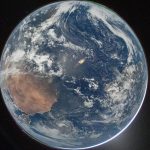 Astronautas a caminho da Lua captam imagens da Terra; veja as fotos