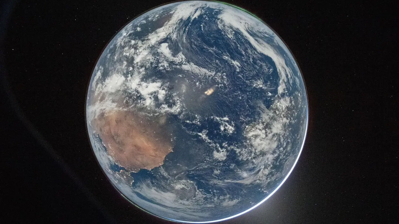 Imagem da Terra da Missão Artemis II da NASA