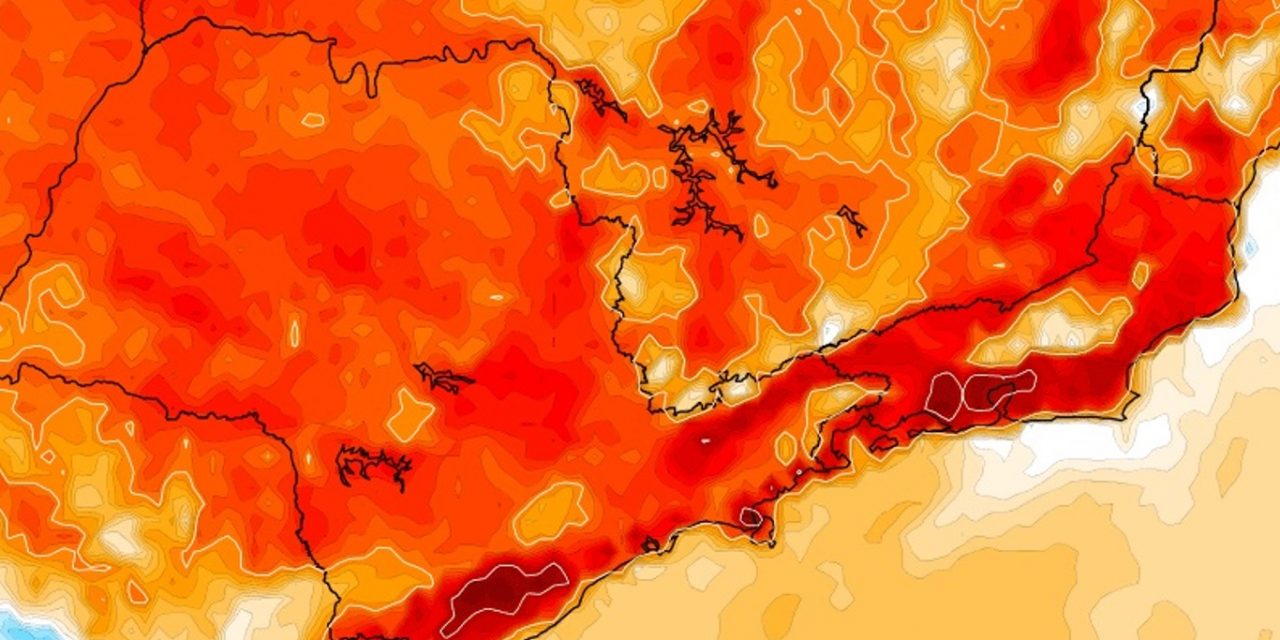 Sudeste do Brasil terá um fim de semana de forte a intenso calor