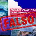 Meteorologista Estael Sias: onda de frio chegando? Não, por enquanto!