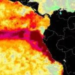 El Niño Costeiro atinge intensidade muito forte no Oeste da América do Sul