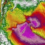 Ciclone bomba na Argentina vai trazer impactos em quatro regiões do Brasil