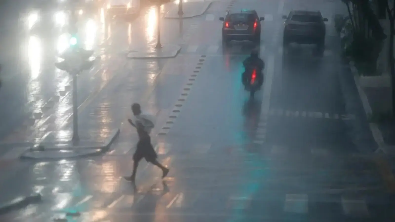 Foto mostra chuva em São Paulo