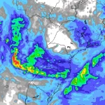 Novo episódio de chuva vai atingir o Sul, Centro-Oeste e o Sudeste do Brasil