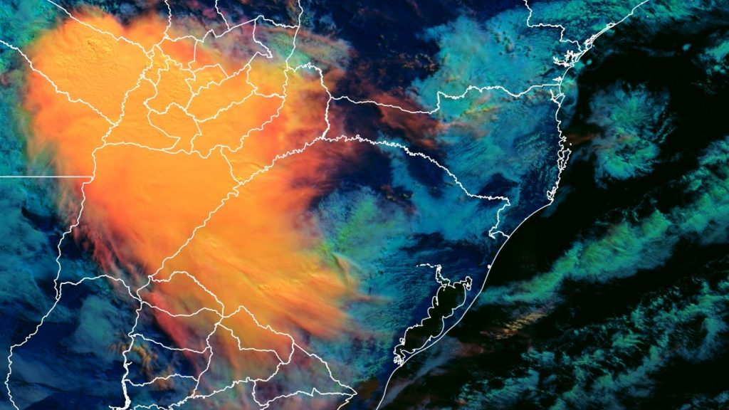 Tempo muda e chuva avança nas próximas horas pelo Sul do Brasil