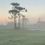 Rio Grande do Sul segue com frio abaixo de zero