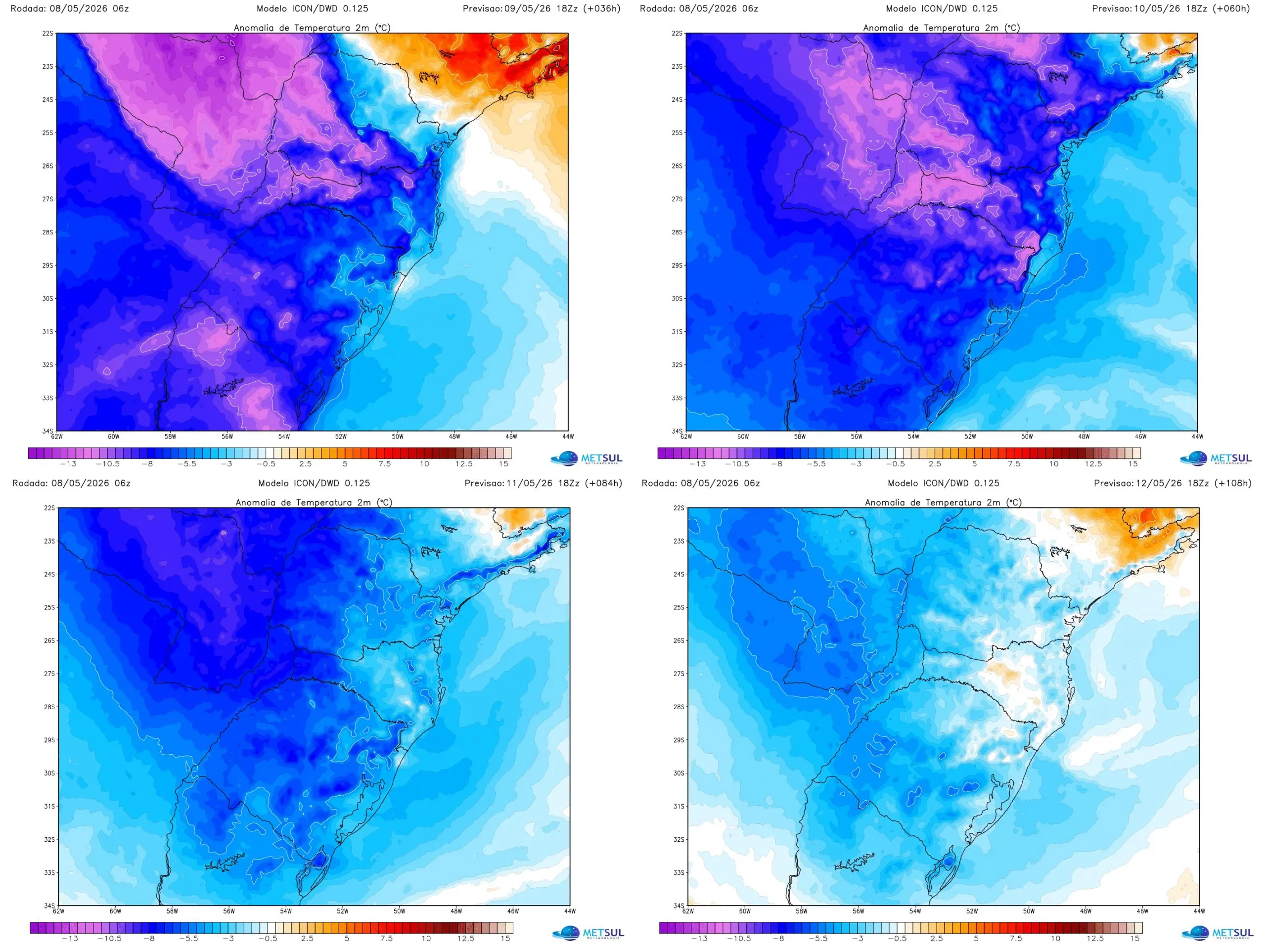 Mapas de frio