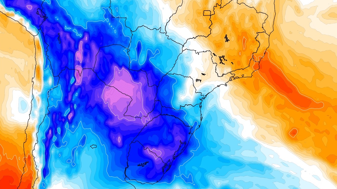 Massa de ar frio traz semana de inverno no Sul do Brasil