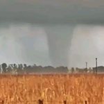 Tempestades que rumam para o Sul do Brasil geram tornado na Argentina