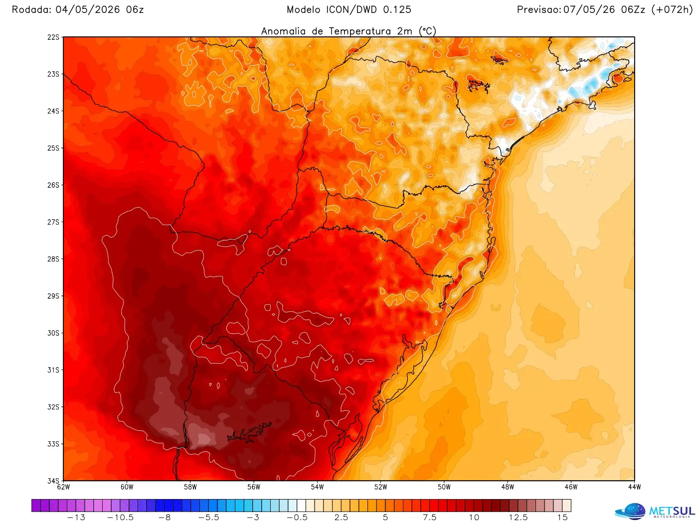 Mapa de temperatura