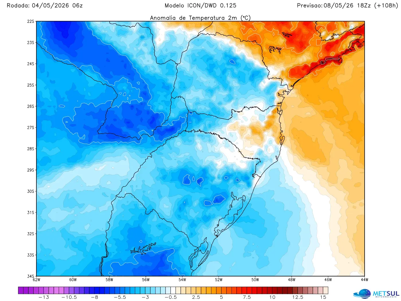 Mapa de temperatura