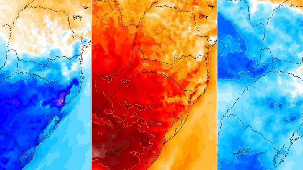 Prepare-se para uma montanha-russa da temperatura nesta semana