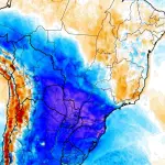 Massa de ar polar alcança 11 estados e leva frio até à floresta amazônica