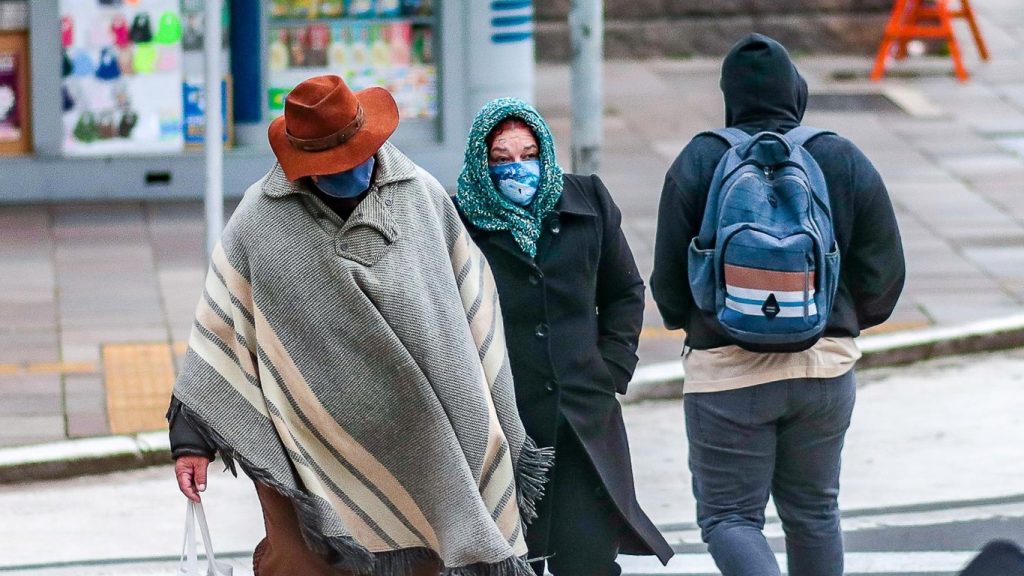 Grande Porto Alegre registra frio de 1ºC