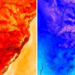 Prepare-se para radical mudança da temperatura: de 35ºC para abaixo de zero