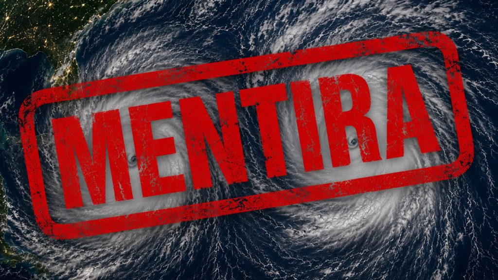 Verificamos: é mentira que ciclones gêmeos vão atingir o Brasil