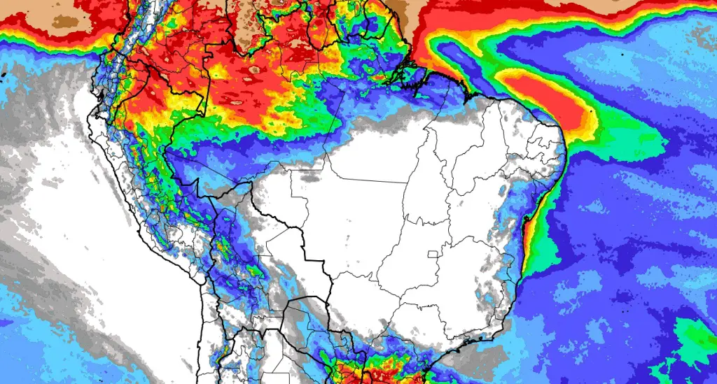 Veja onde mais vai ter chuva no Brasil nesta semana